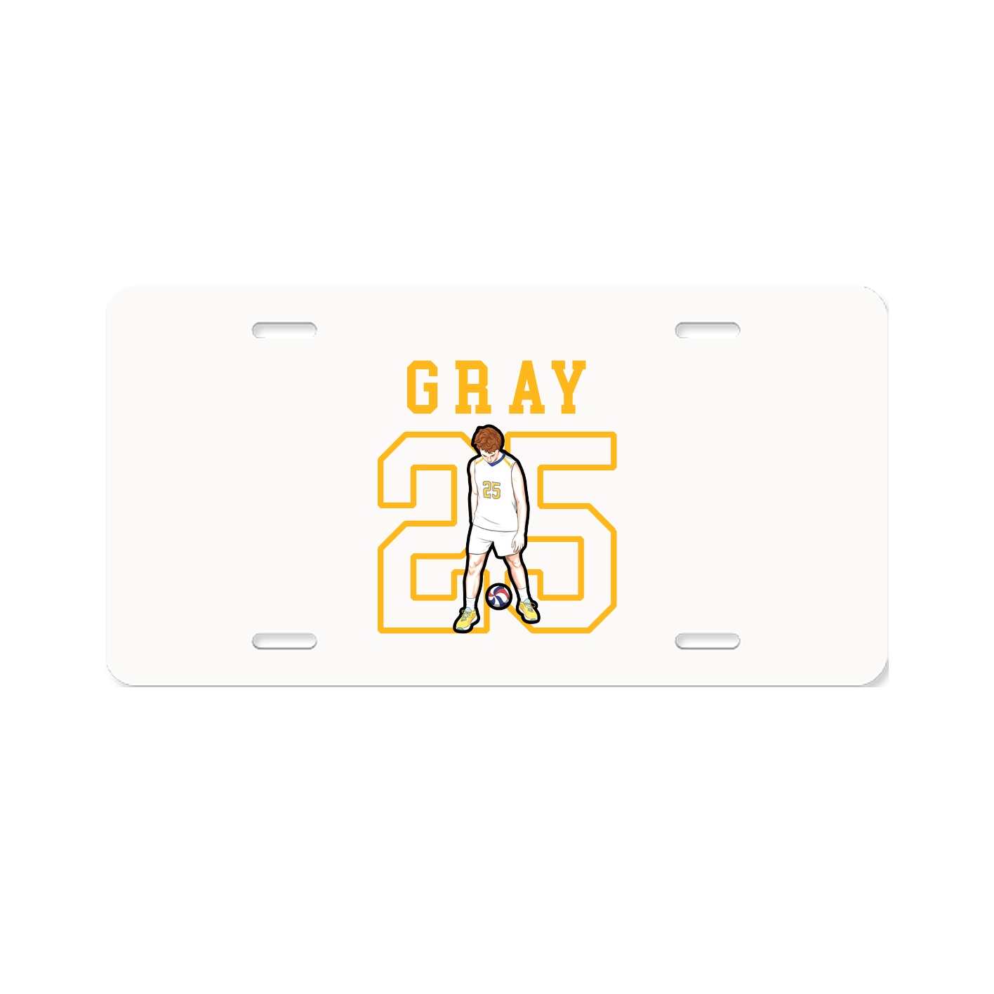 License Plate — Shirsey in Classic