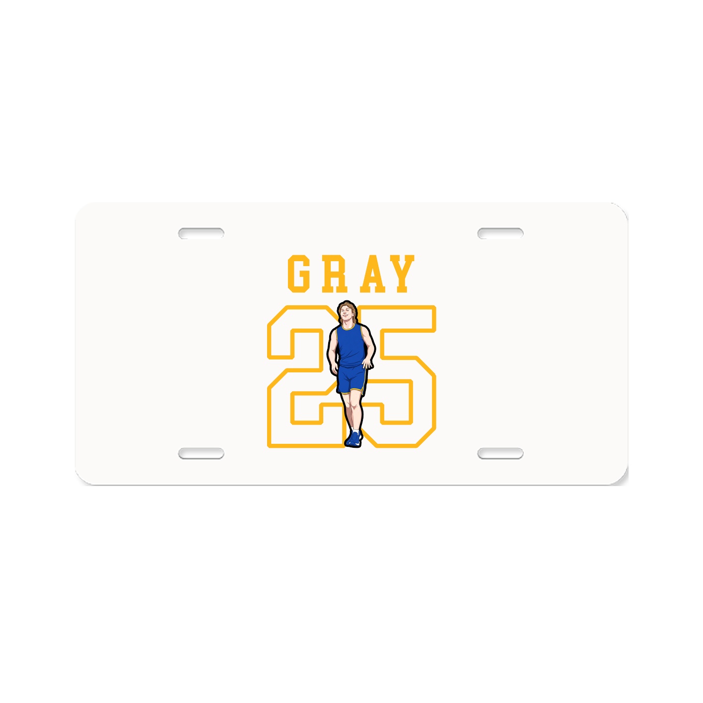 License Plate — Shirsey in Classic