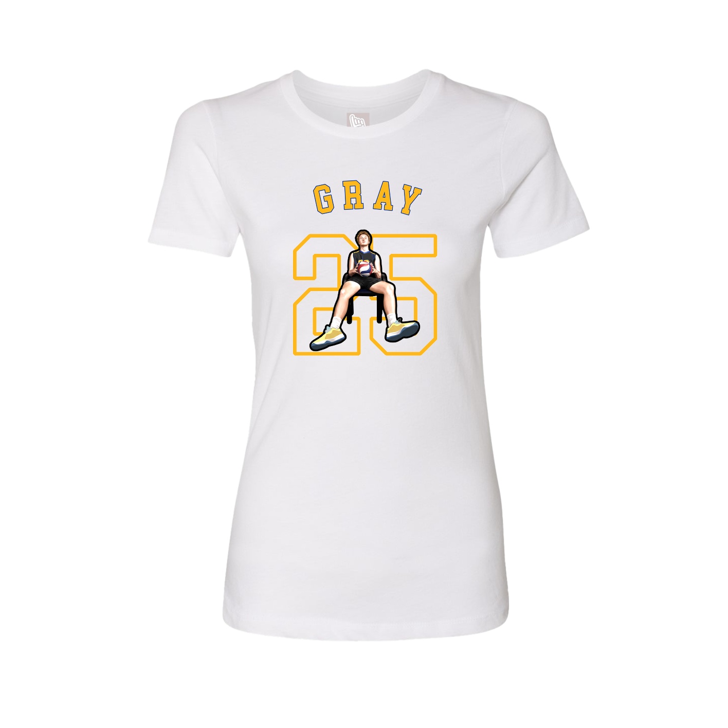 Womens Tee — Shirsey Arch in White