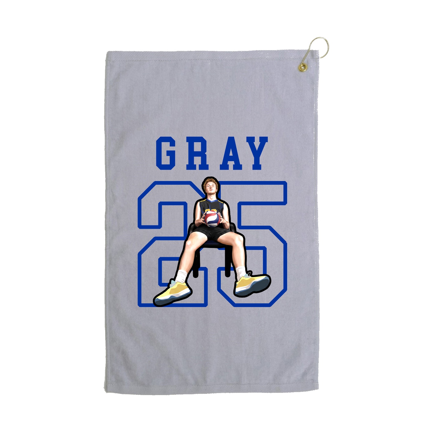 Golf Towel — Shirsey in Grey