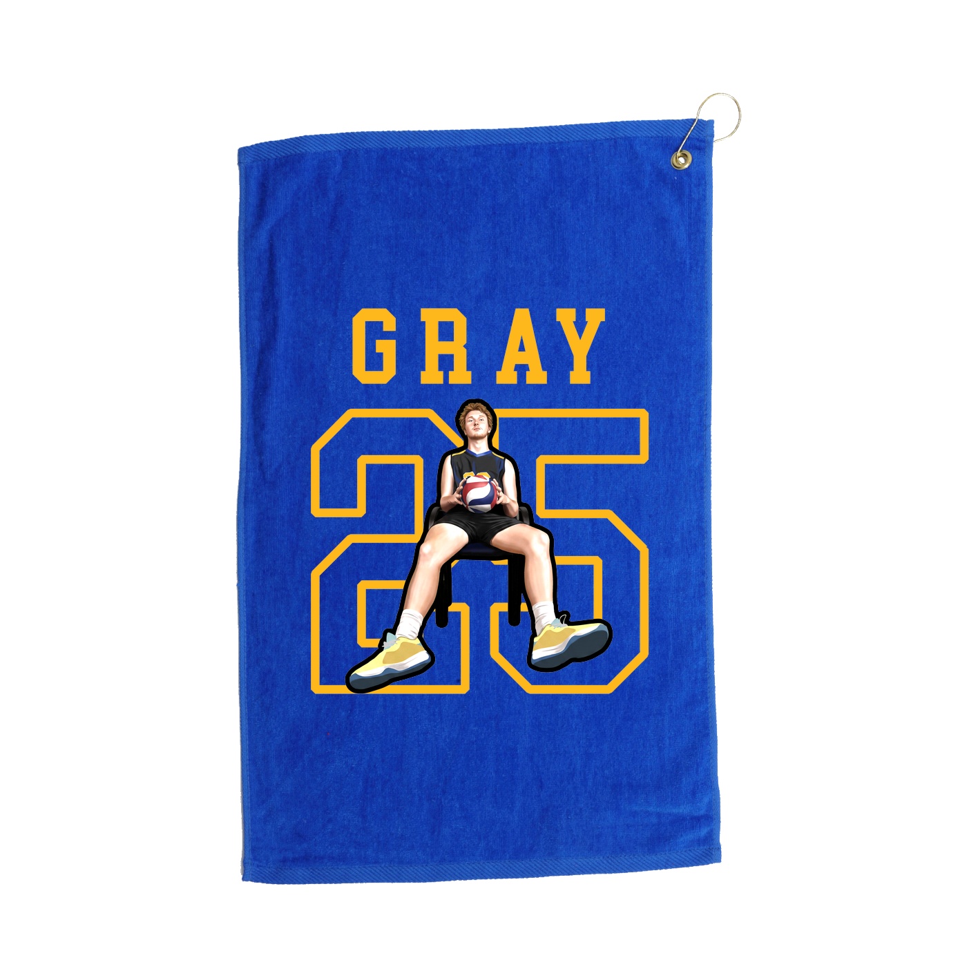 Golf Towel — Shirsey in Royal