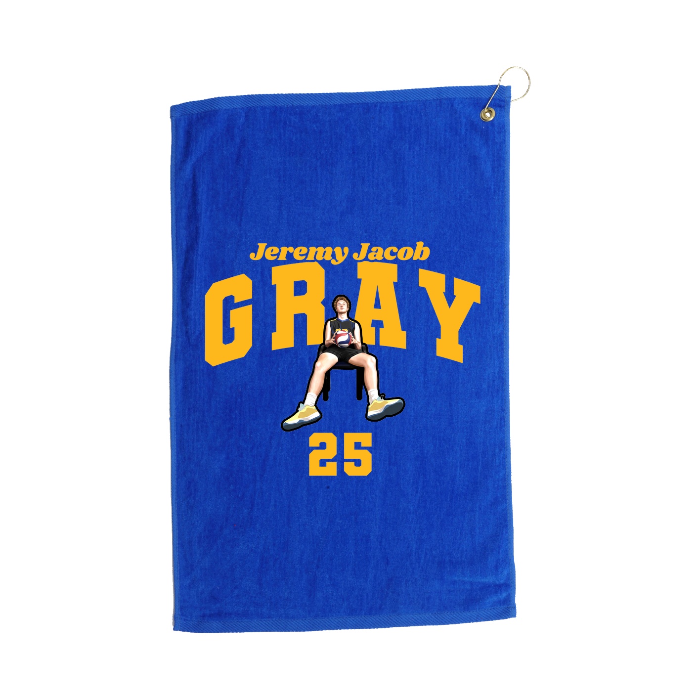 Golf Towel — Signature Arch in Royal