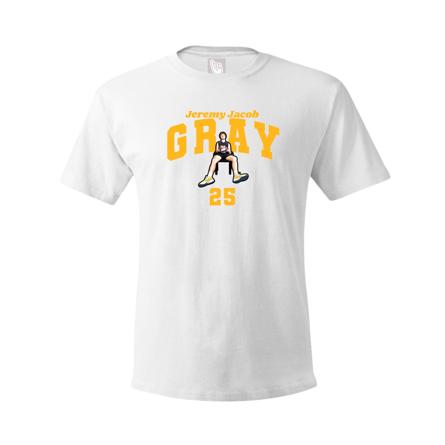 Tee — Signature Arch in White