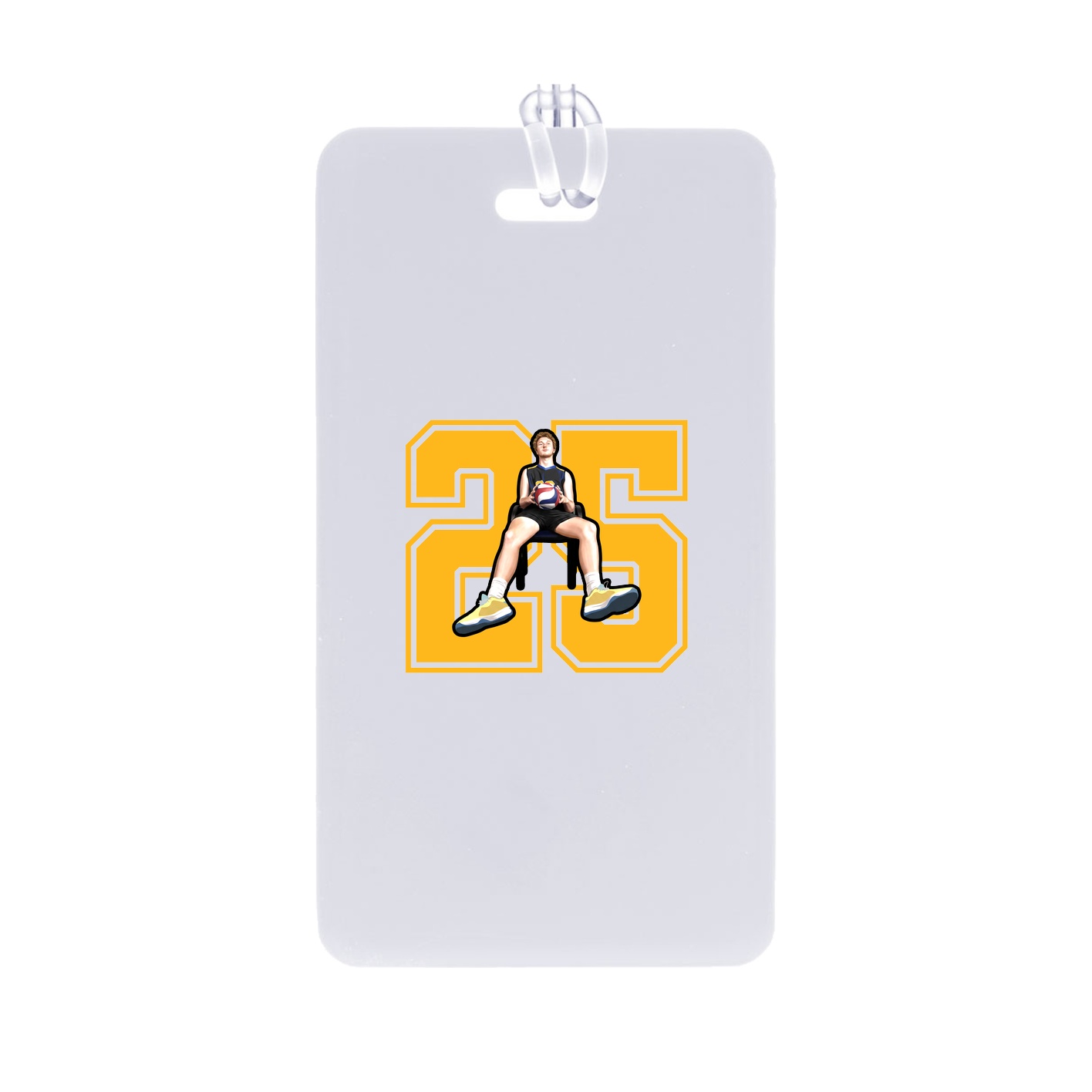 Bag Tag — Number in Classic