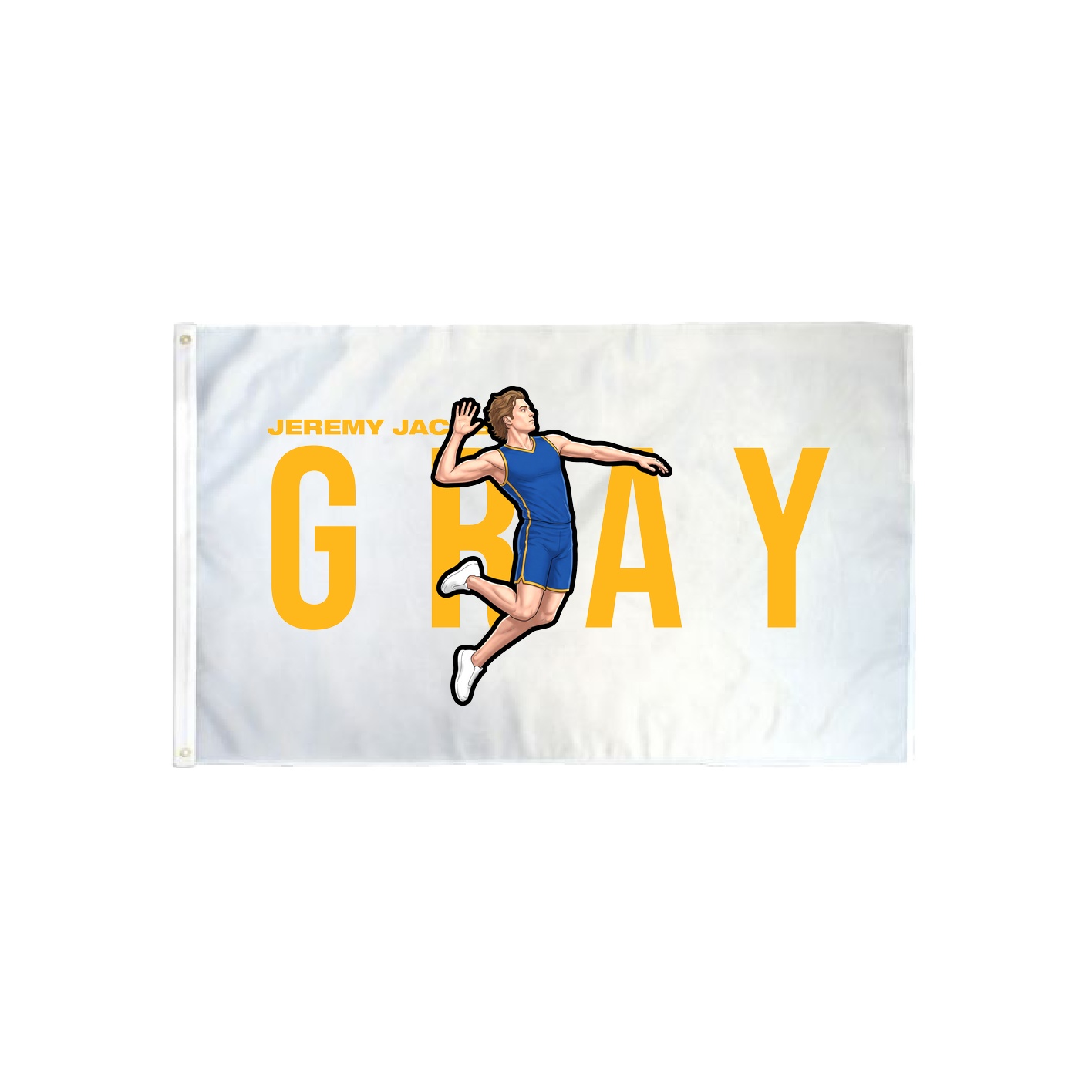 3x5 Flag — Player Name in Classic
