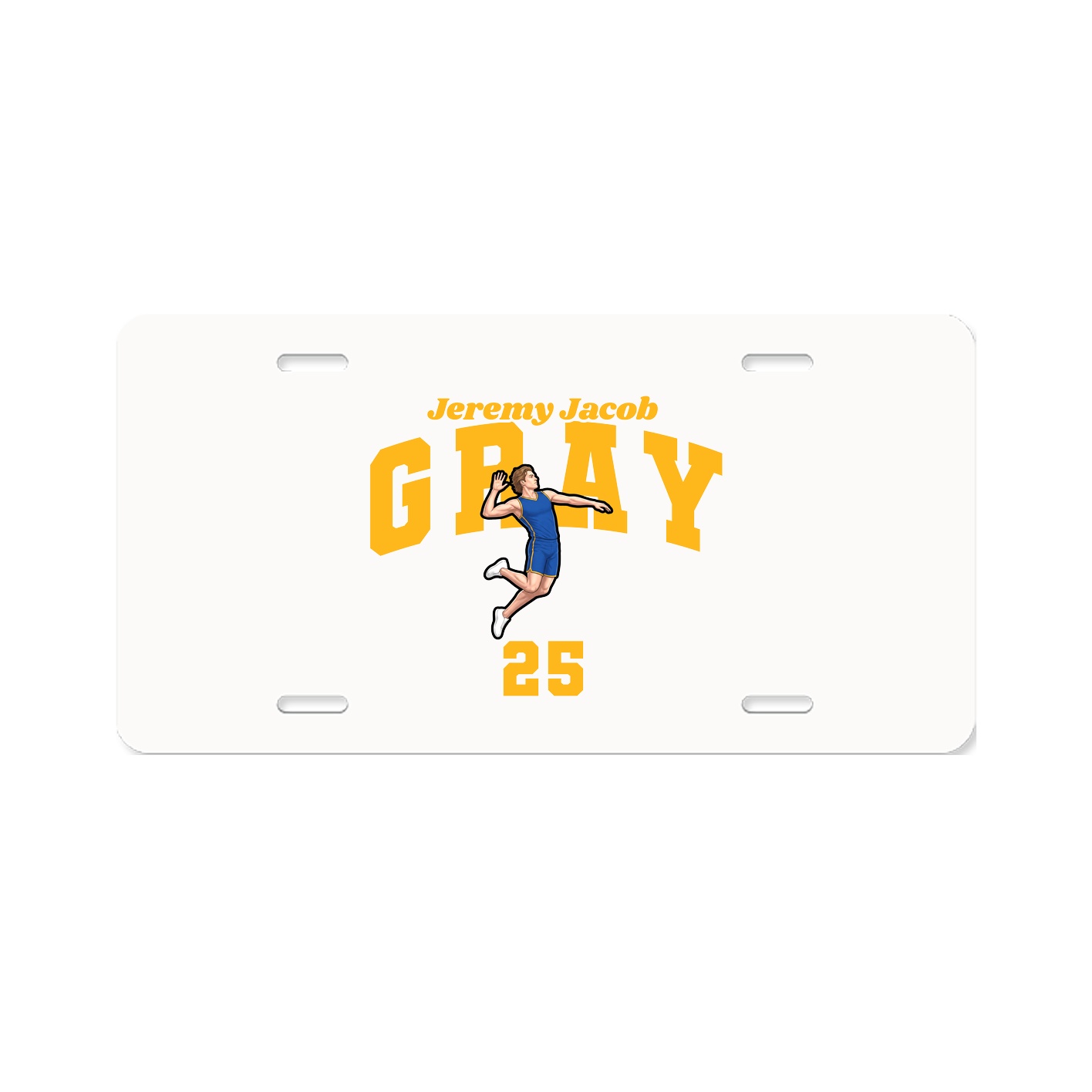 License Plate — Signature Arch in Classic
