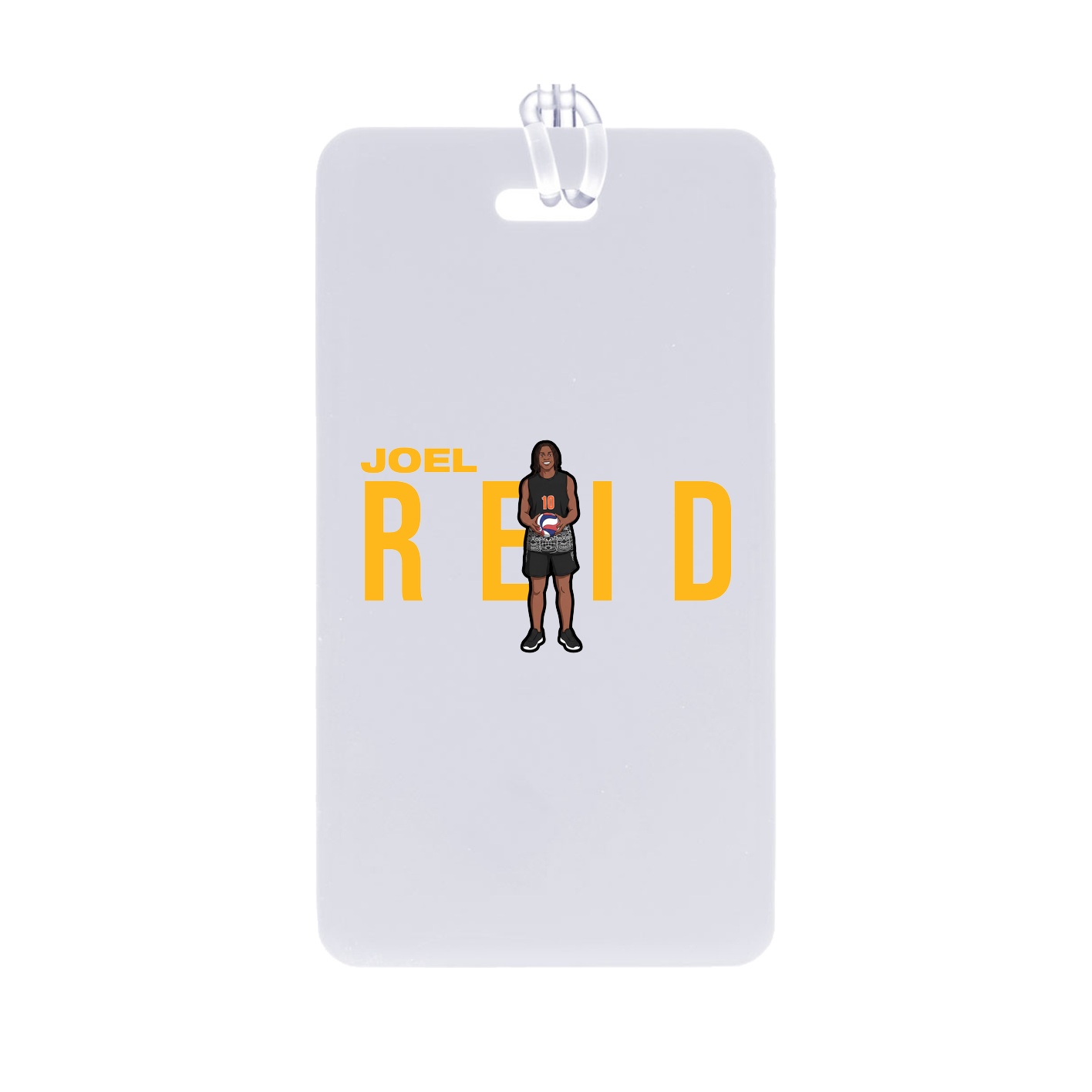 Bag Tag — Player Name in Classic