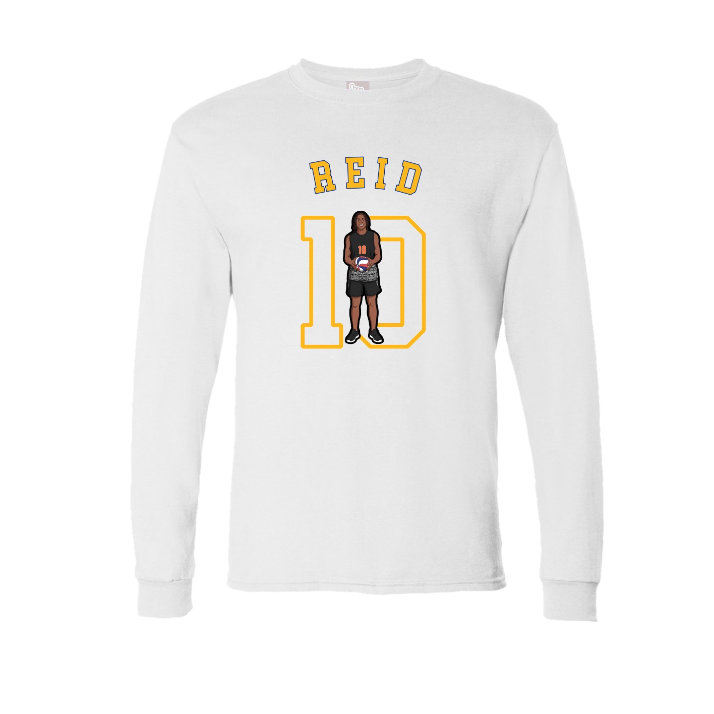 Long Sleeve Tee — Shirsey Arch in White
