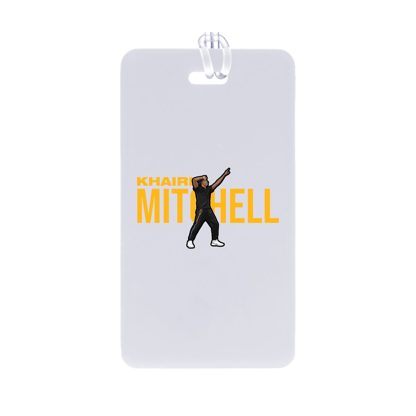 Bag Tag — Player Name in Classic