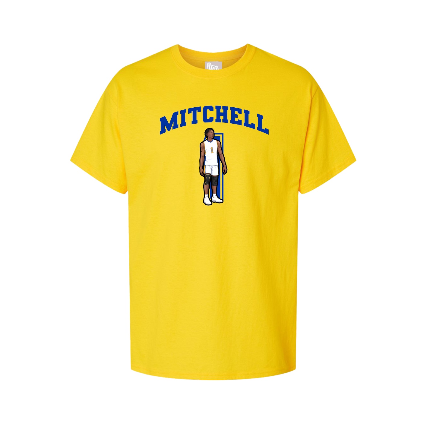 Youth Tee — Number in Gold
