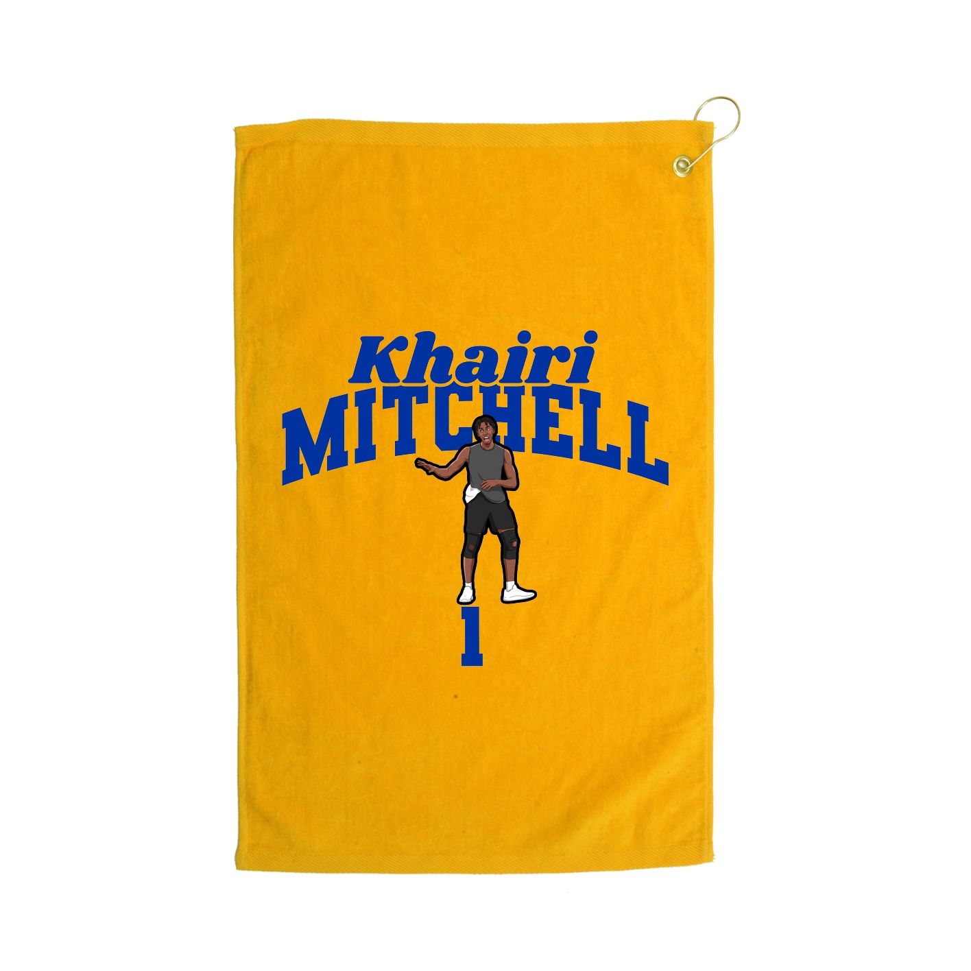 Golf Towel — Signature Arch in Gold
