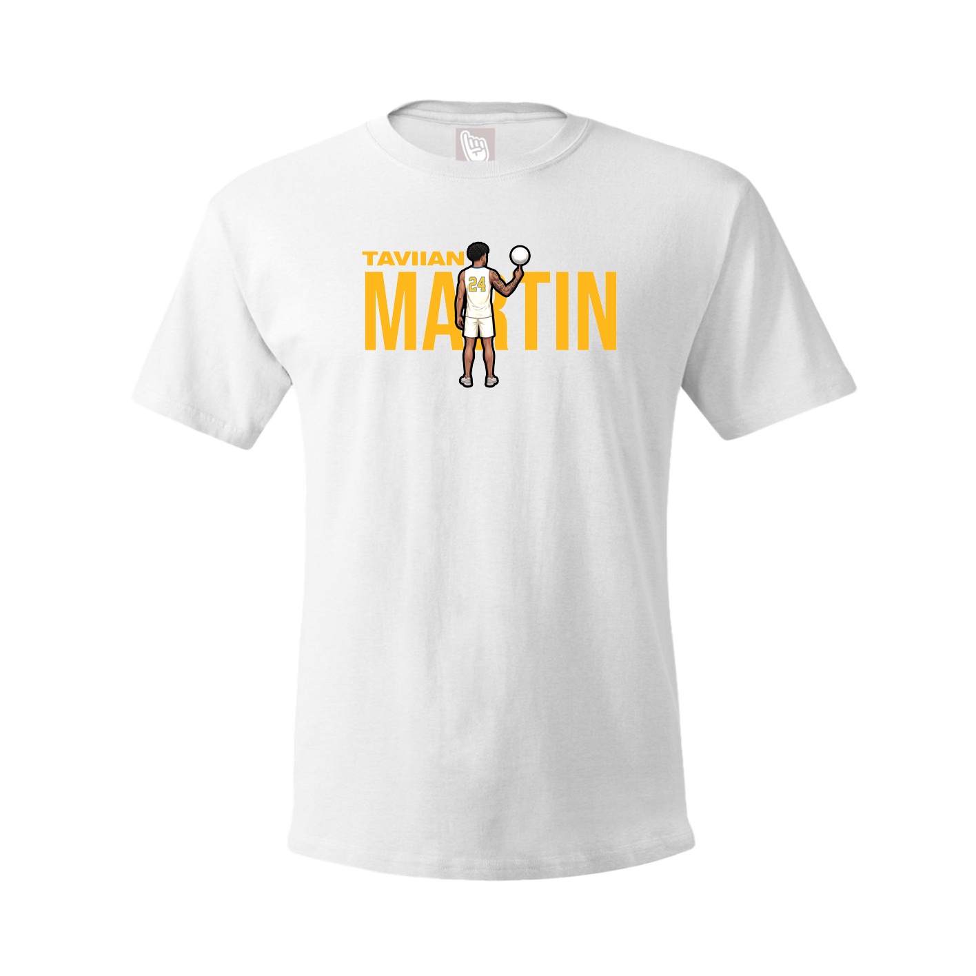 Tee — Player Name in White