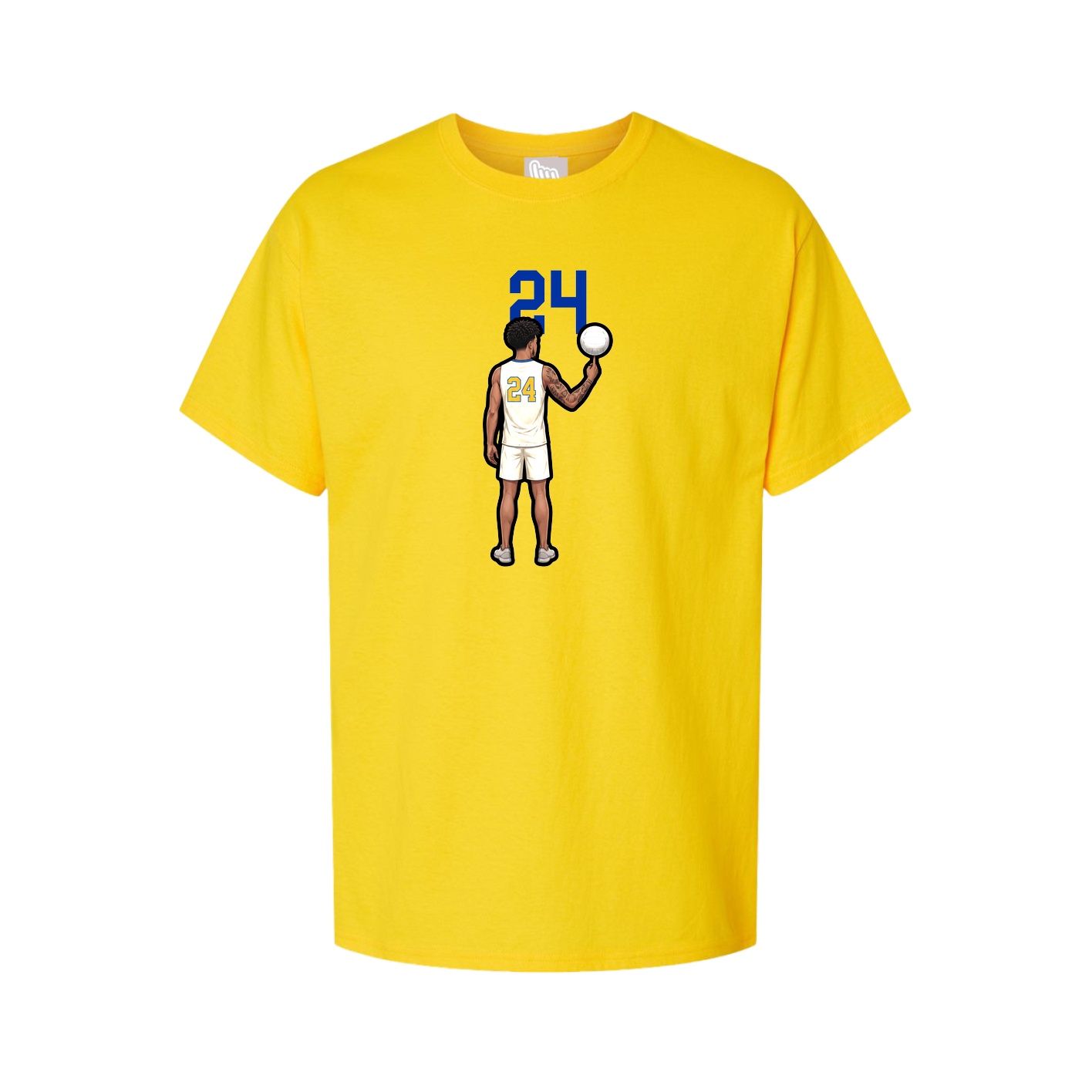 Tee — Number Top in Gold