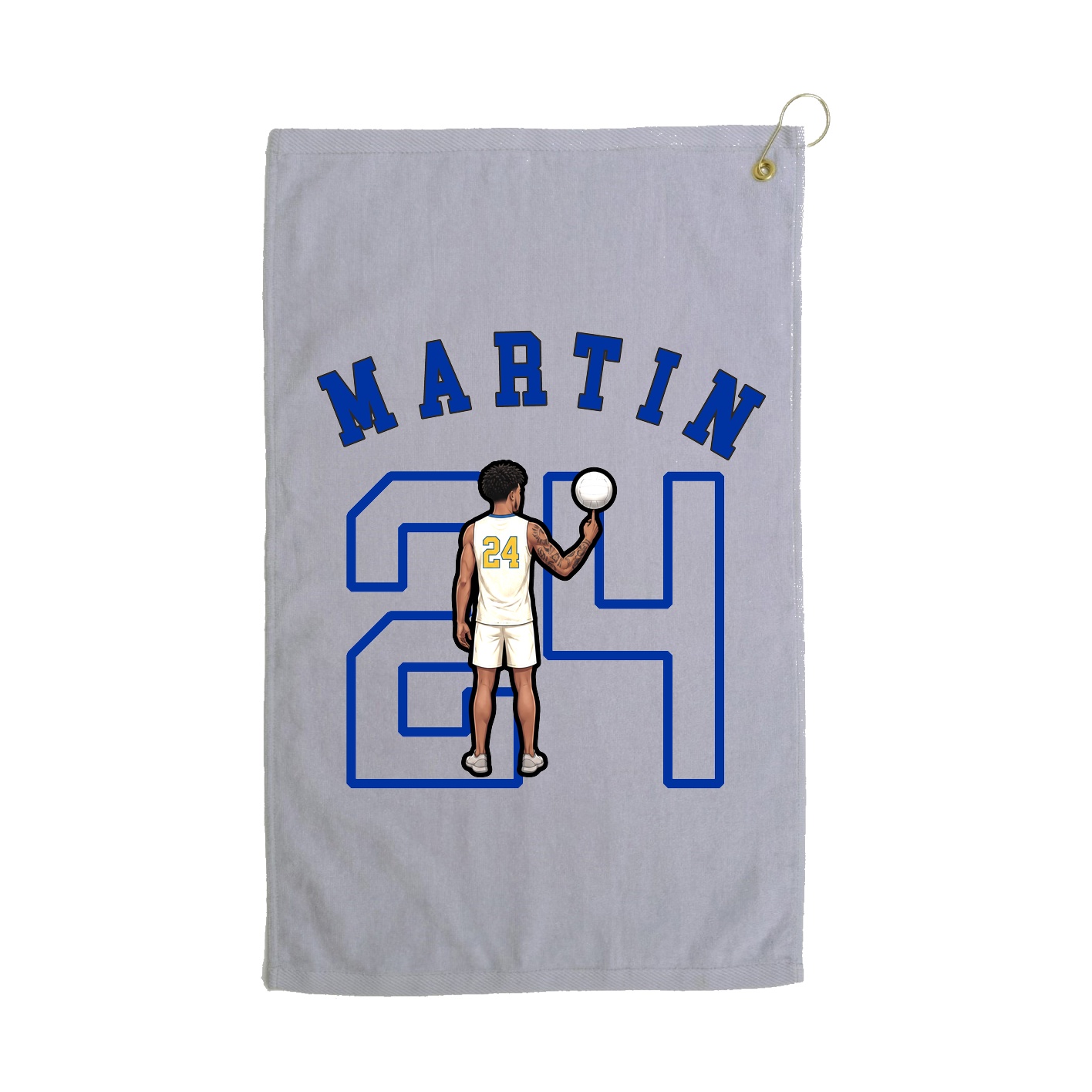 Golf Towel — Shirsey Arch in Grey