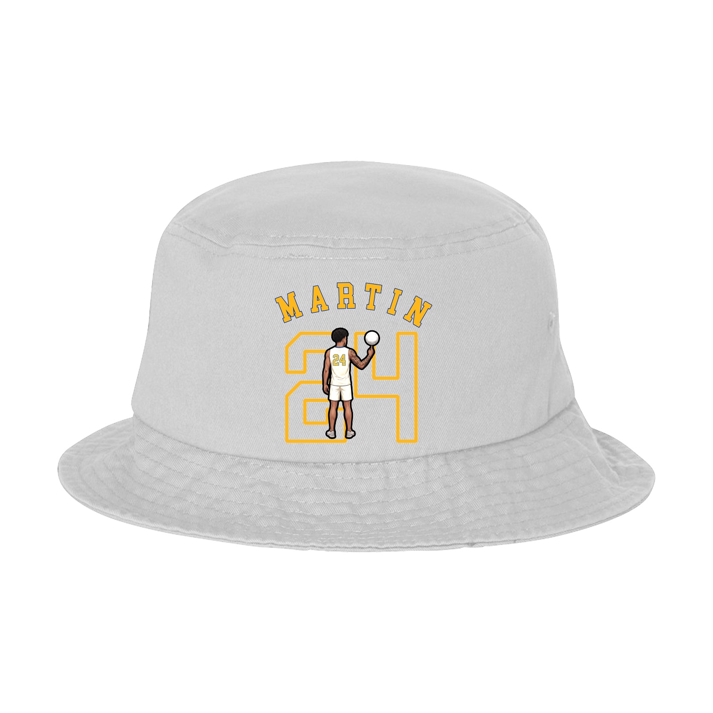 Bucket Cap — Shirsey Arch in White