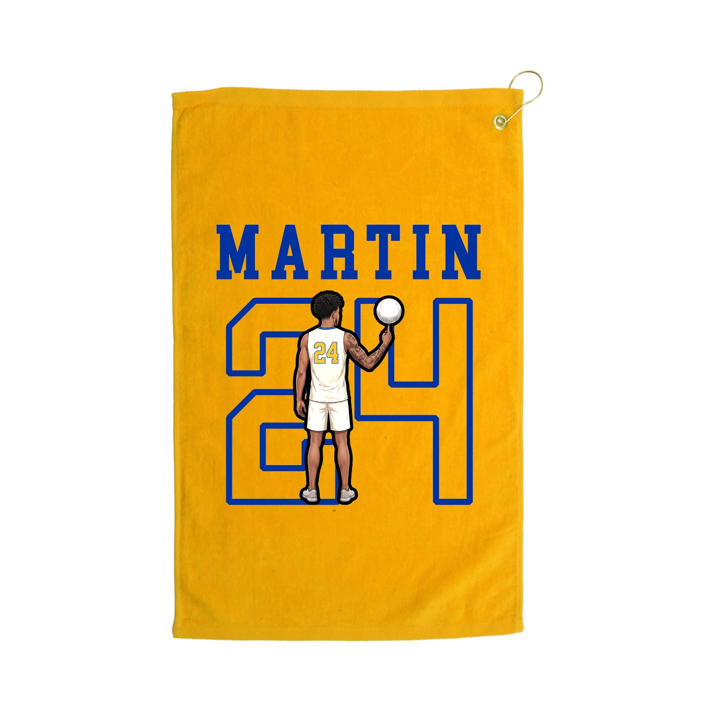 Golf Towel — Shirsey in Gold