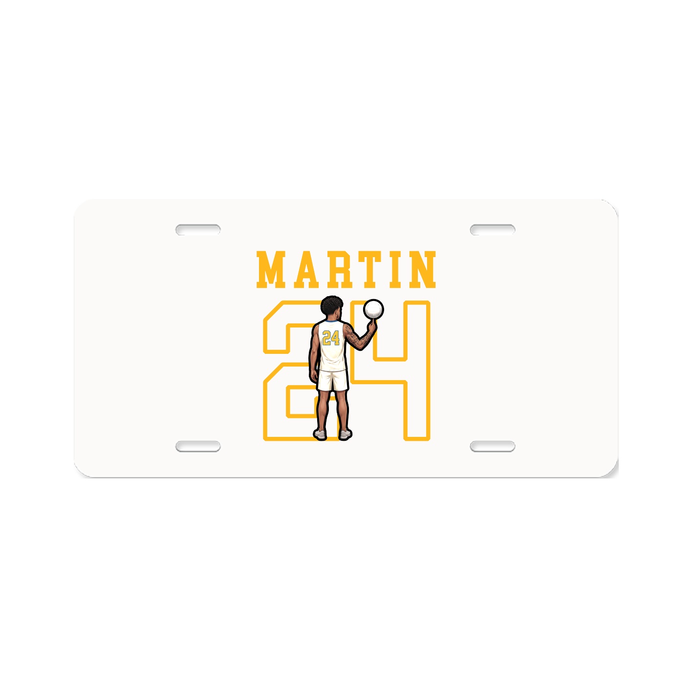 License Plate — Shirsey in Classic