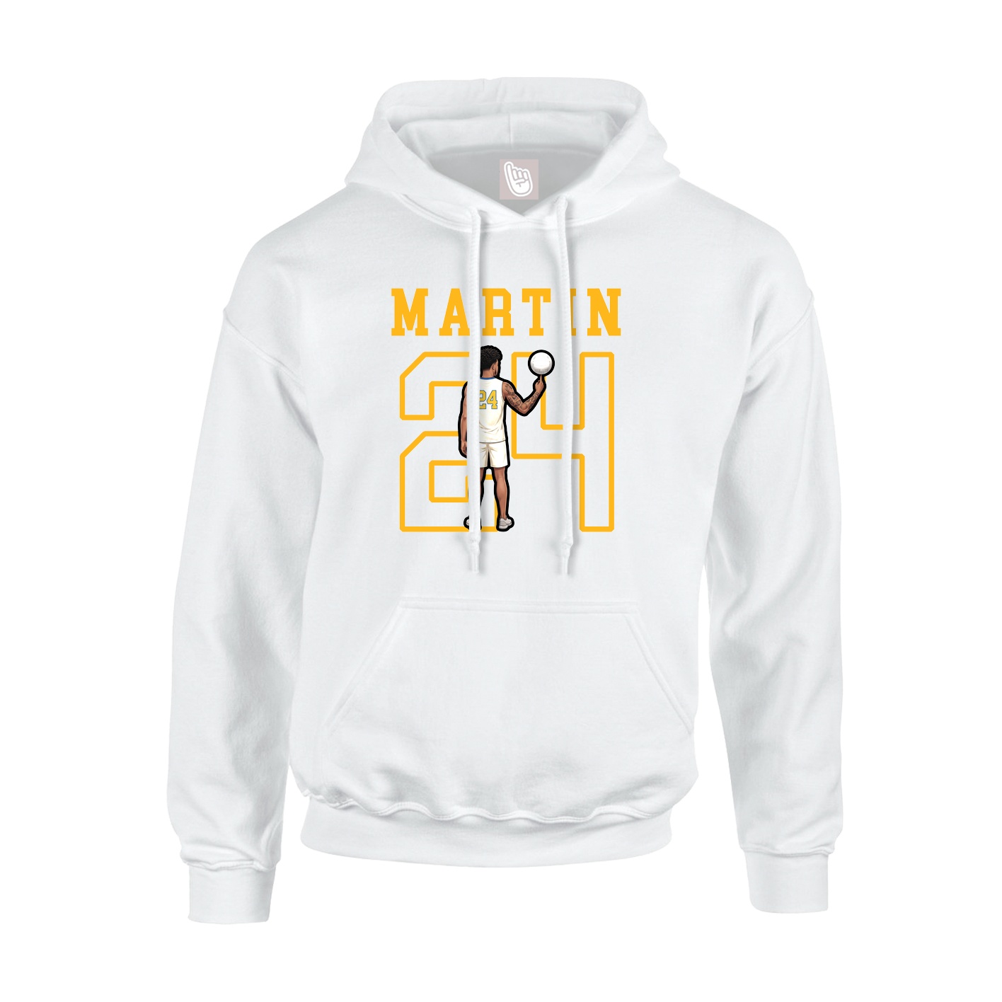 Youth Hoodie — Shirsey in White