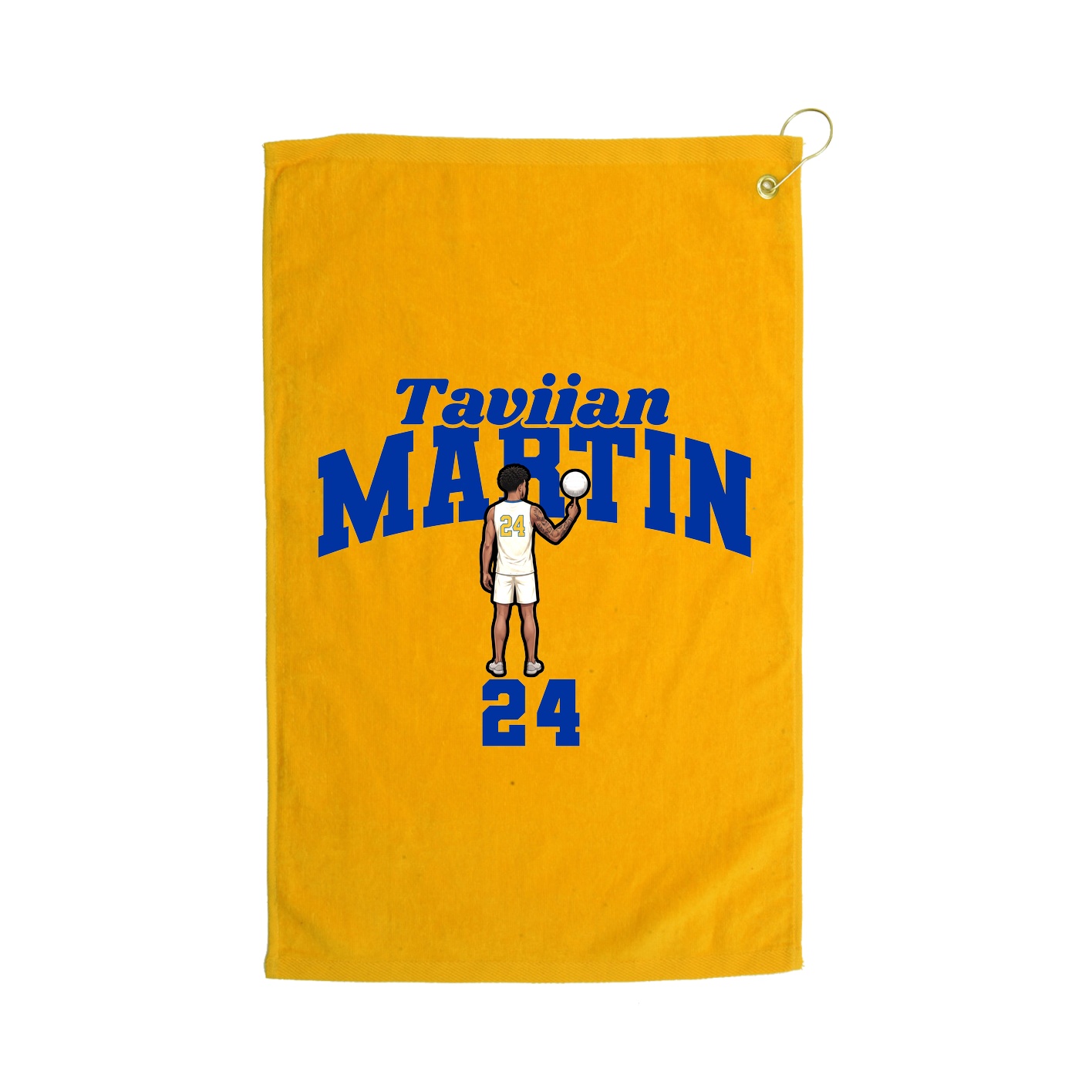 Golf Towel — Signature Arch in Gold