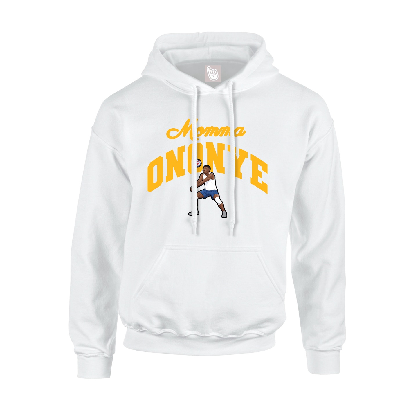 Youth Hoodie — Mothers Day Arch in White