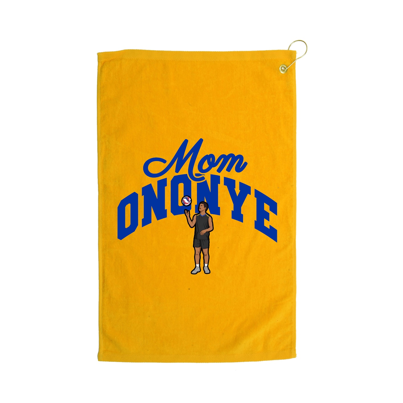 Golf Towel — Mothers Day Arch in Gold