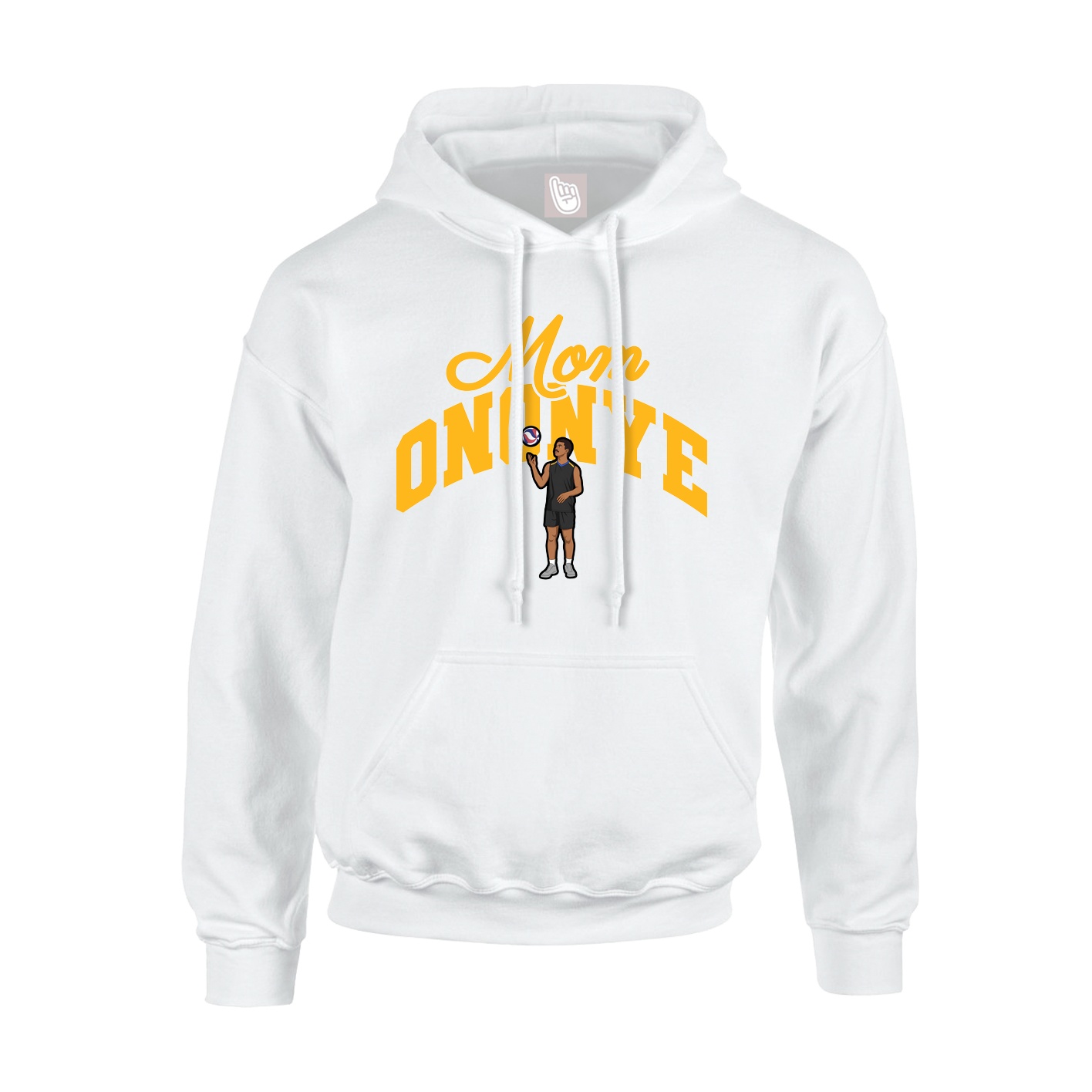 Hoodie — Mothers Day Arch in White