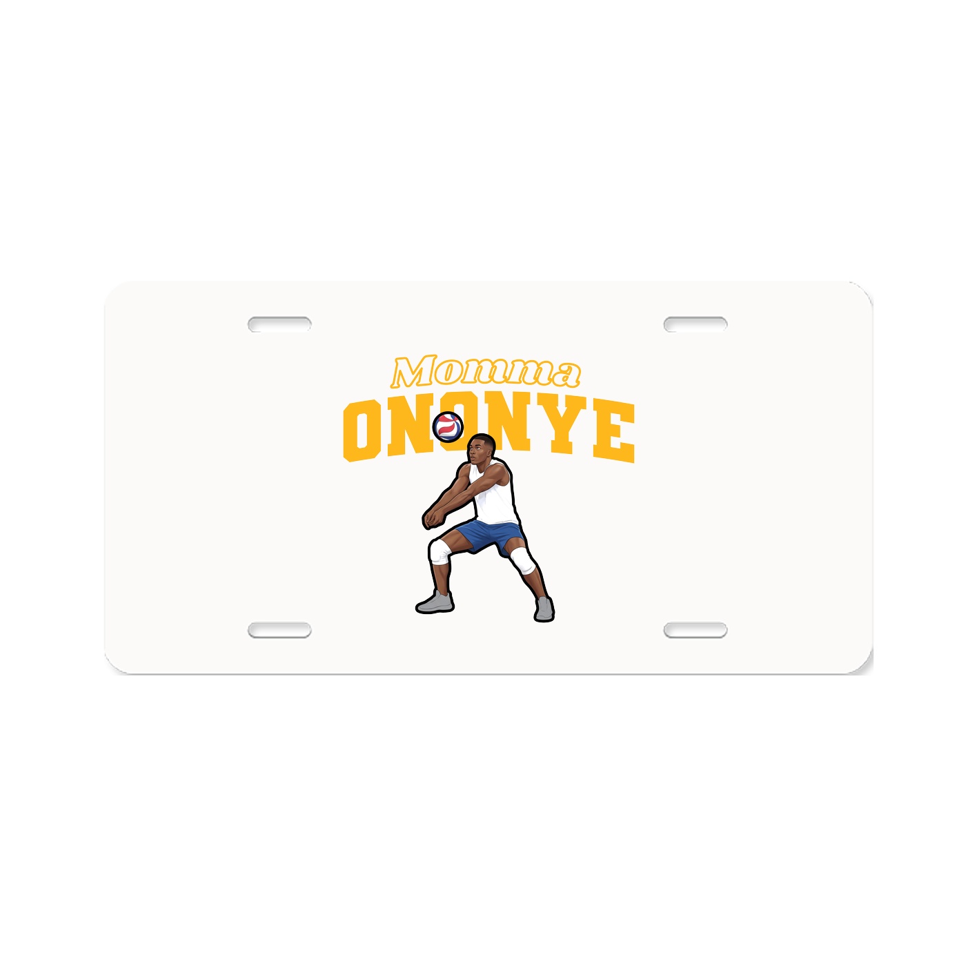 License Plate — Mothers Day Block in Classic