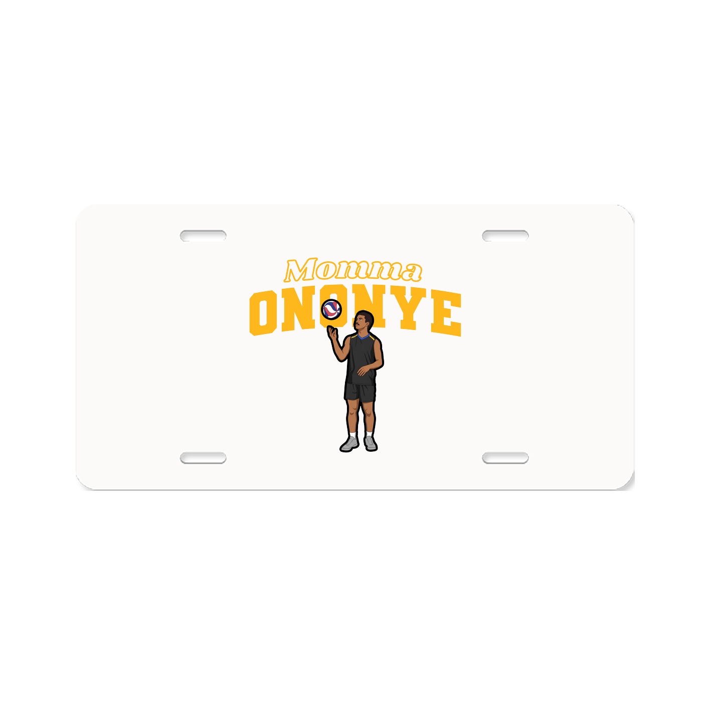 License Plate — Mothers Day Block in Classic