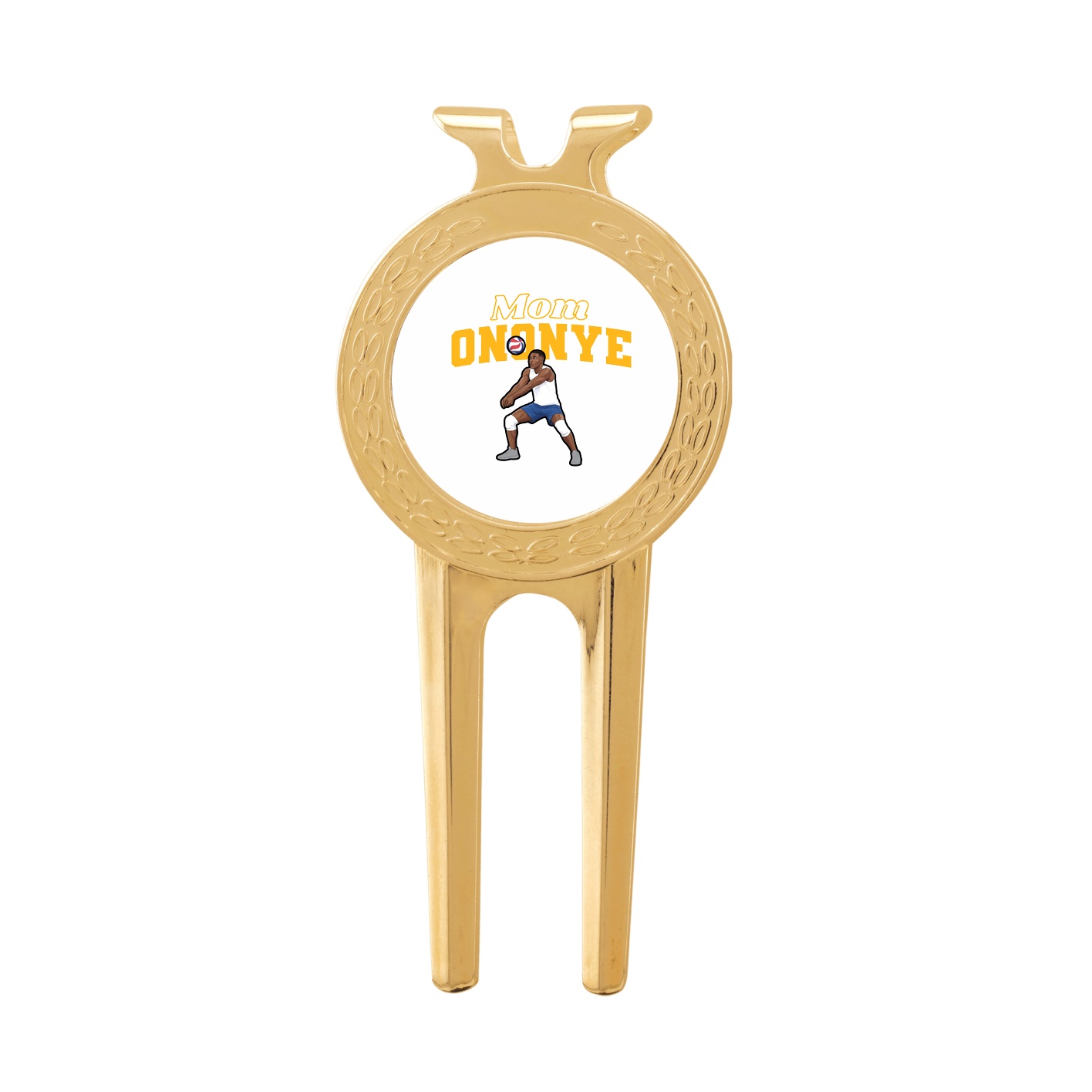 Divot Tool with Ball Marker — Mothers Day Block in Classic