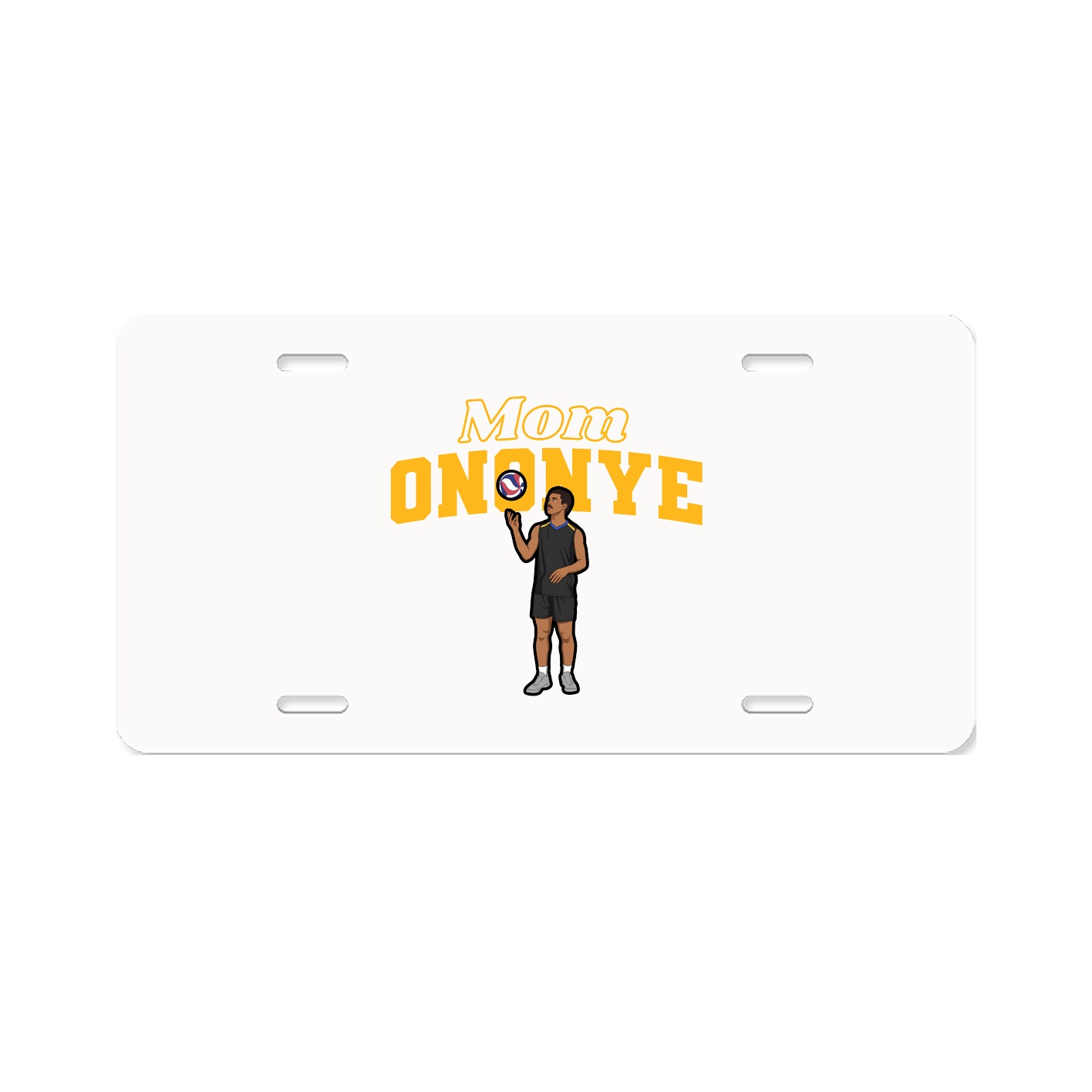License Plate — Mothers Day Block in Classic