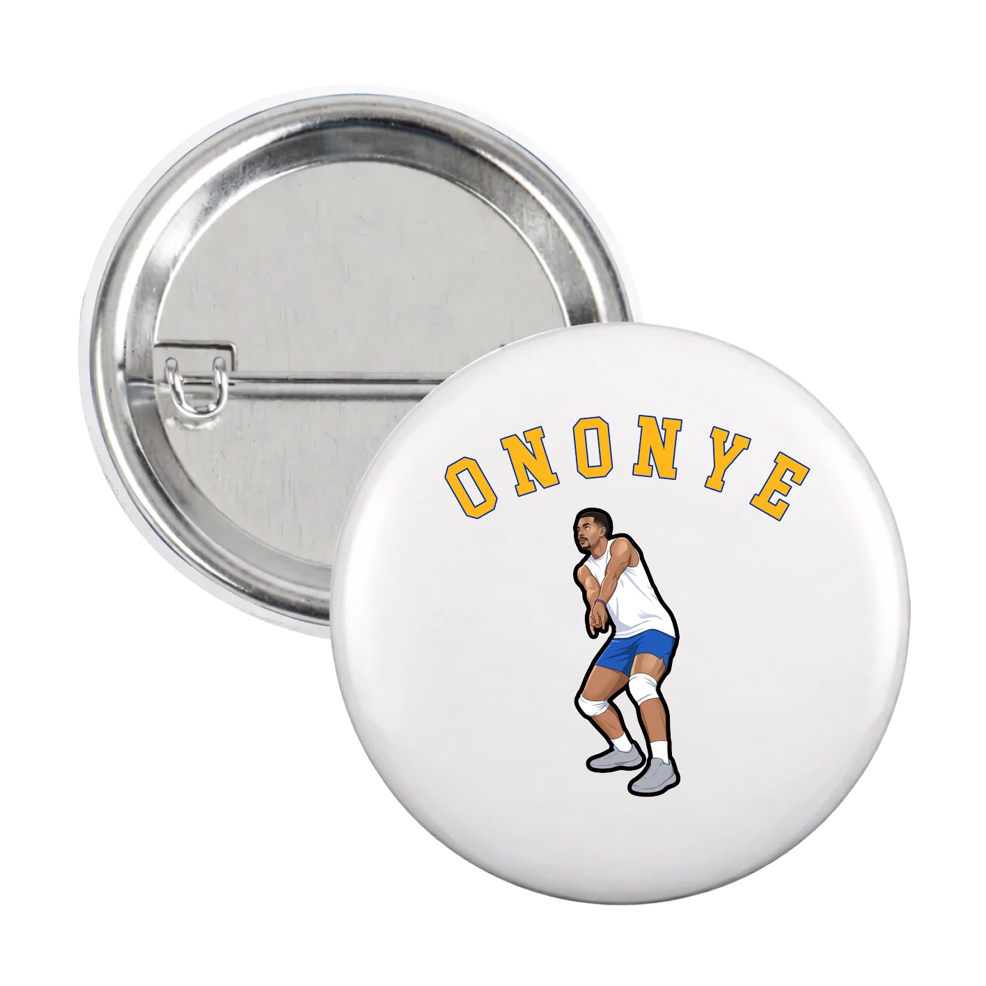 Game Day Button — Shirsey Arch in White