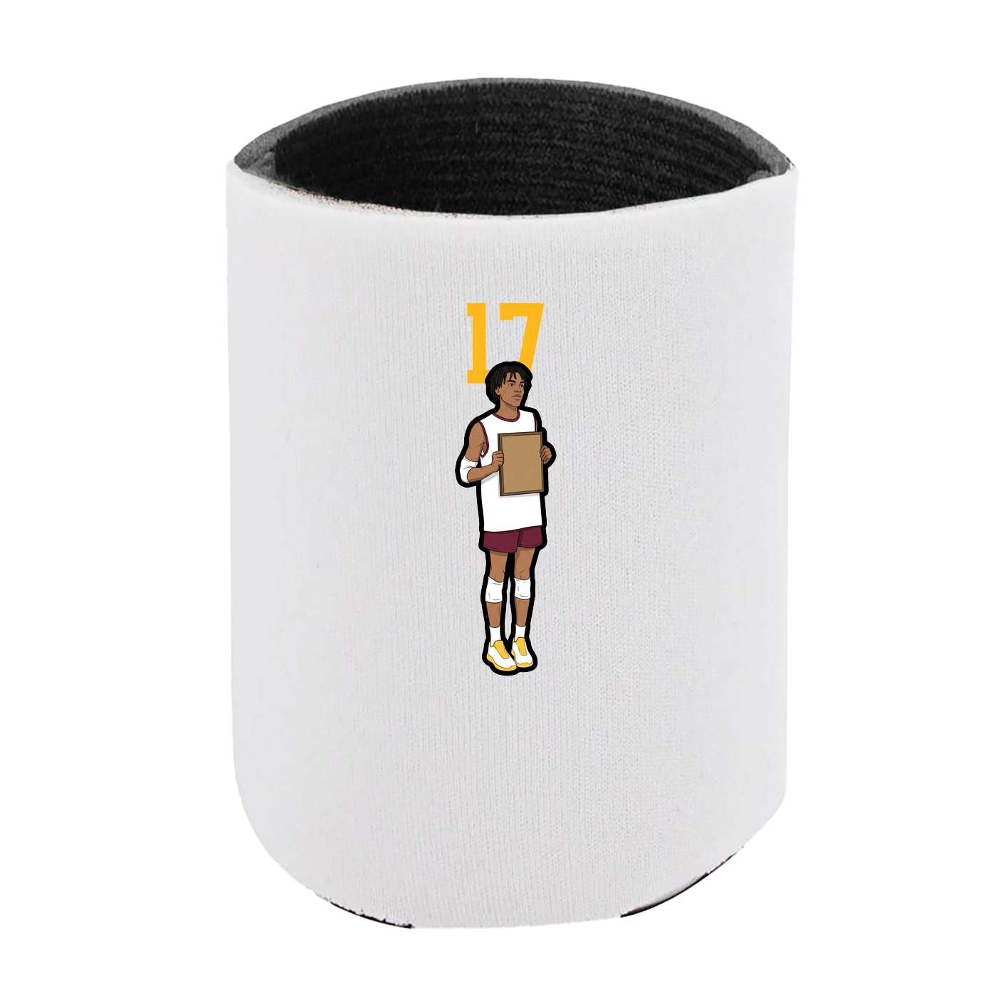 Can Holder — Number Top in White