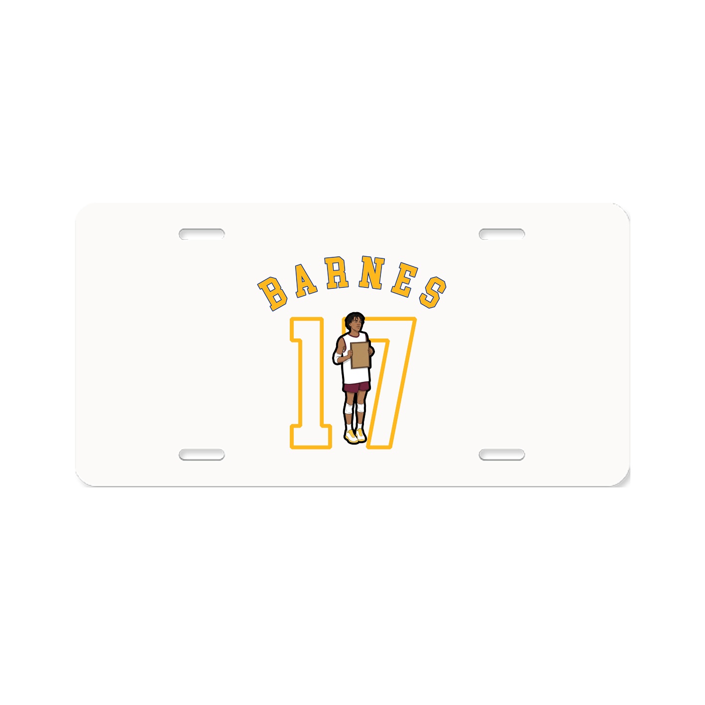 License Plate — Shirsey Arch in Classic