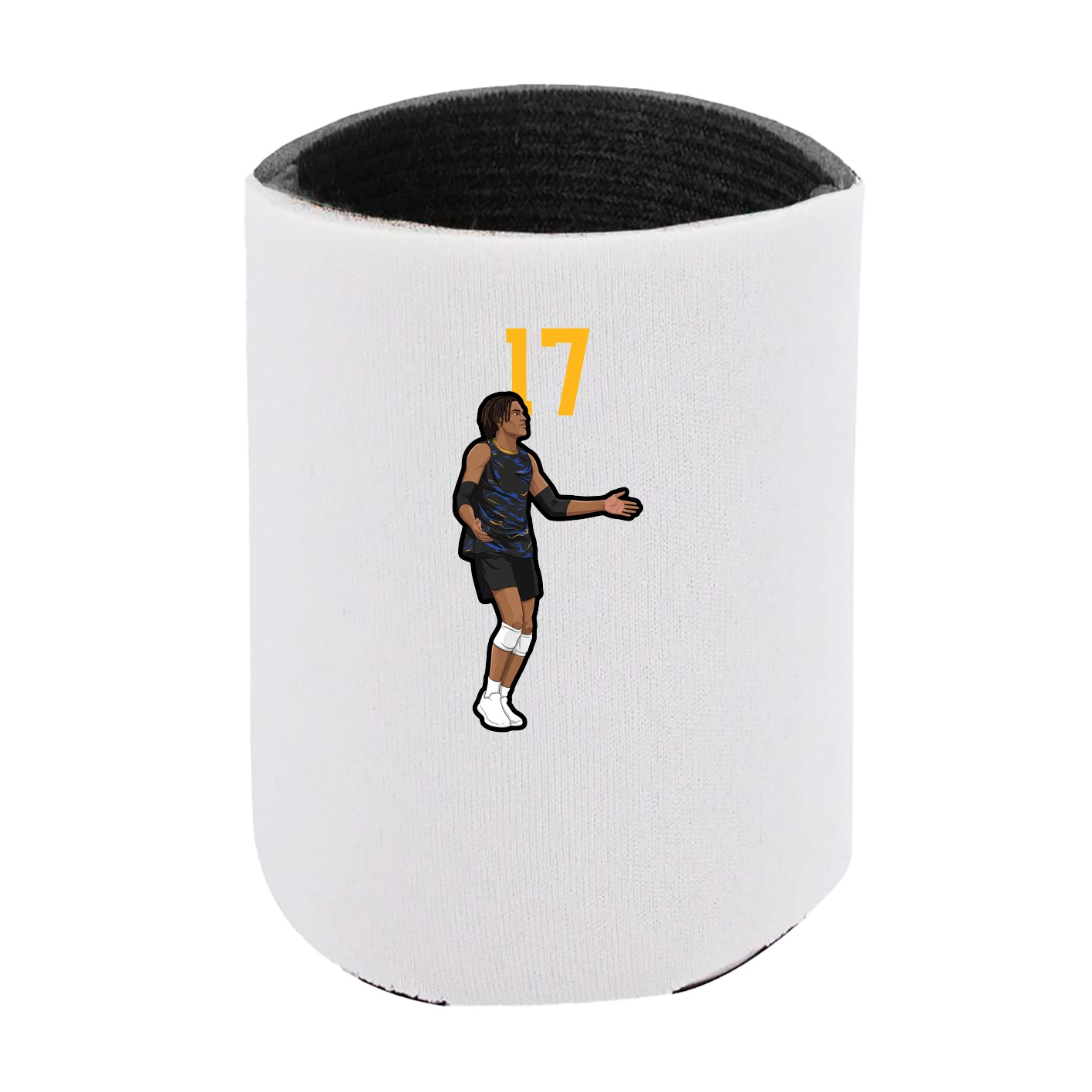 Can Holder — Number Top in White