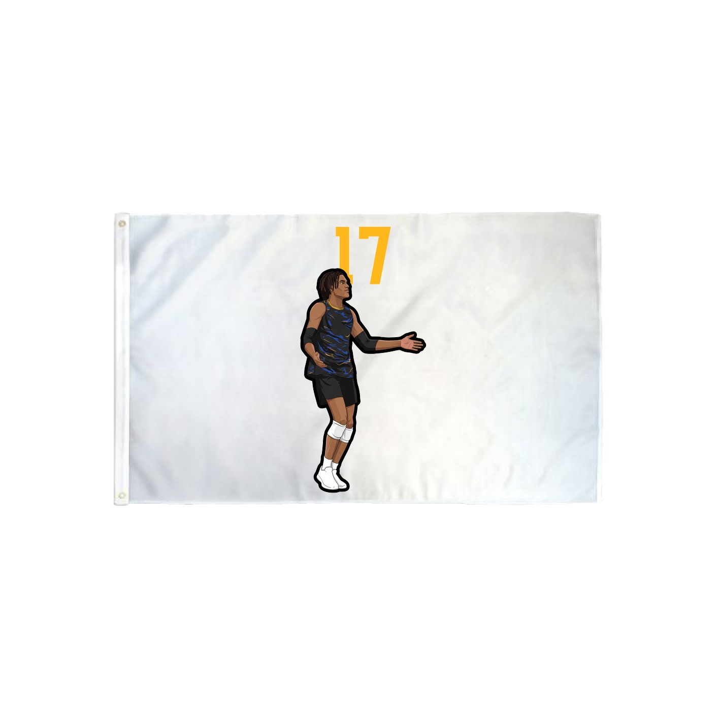 3x5 Flag — Number Top in Classic
