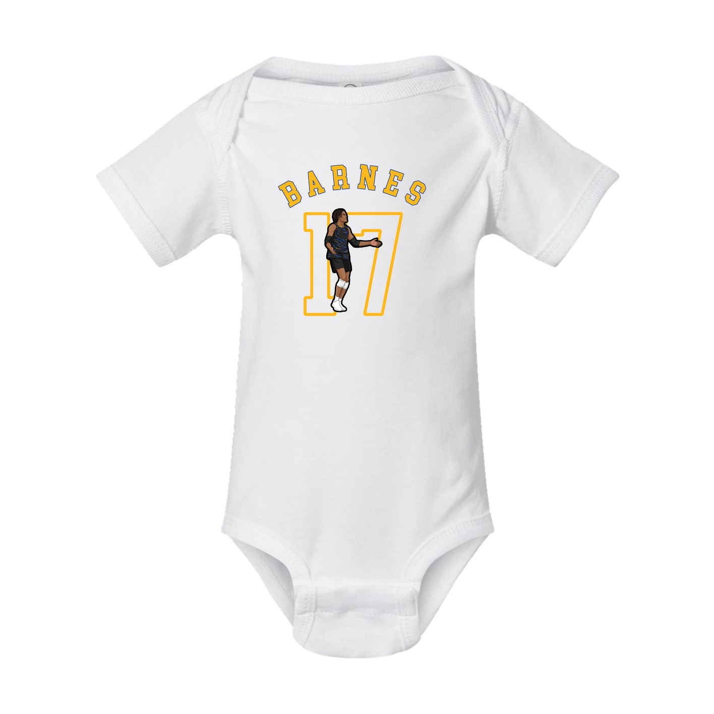 Baby Onesie — Shirsey Arch in White