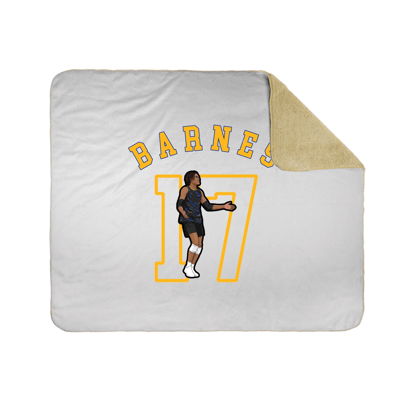 Throw Blanket — Shirsey Arch in White
