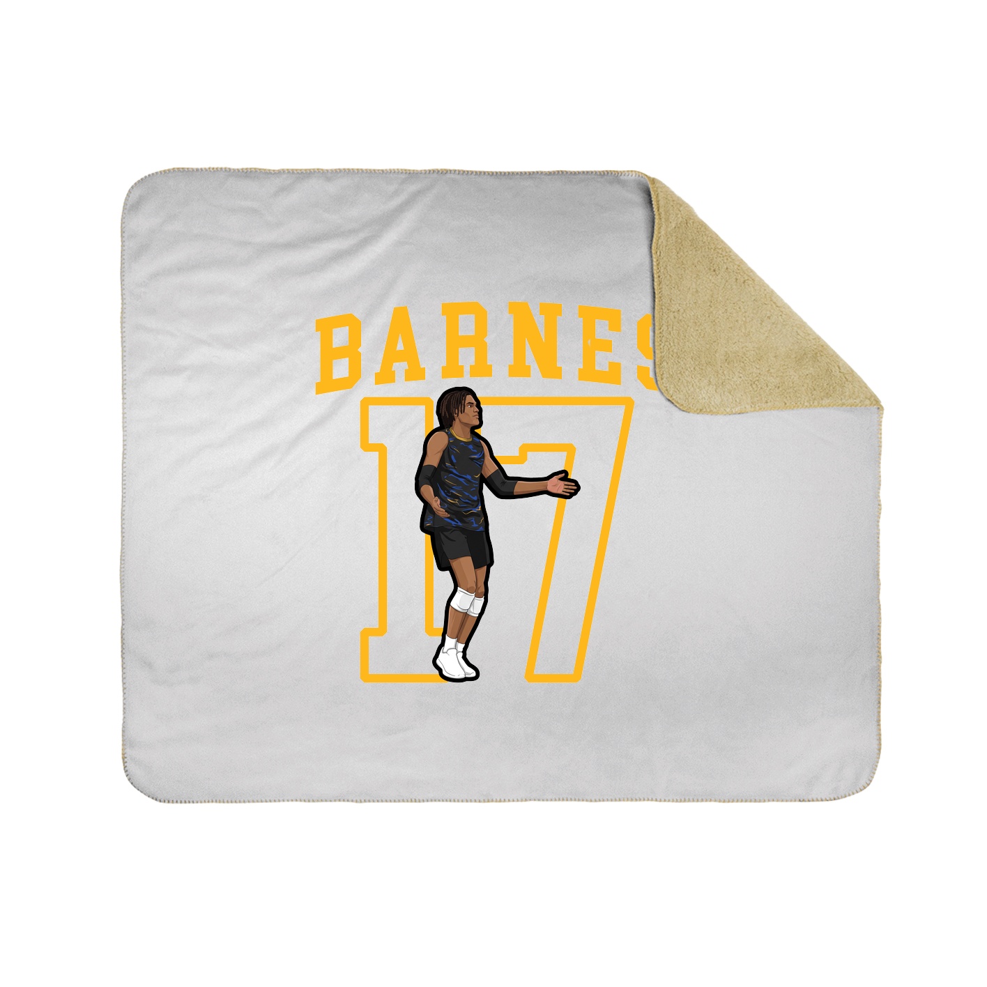 50x60 Sherpa Lined Throw Blanket