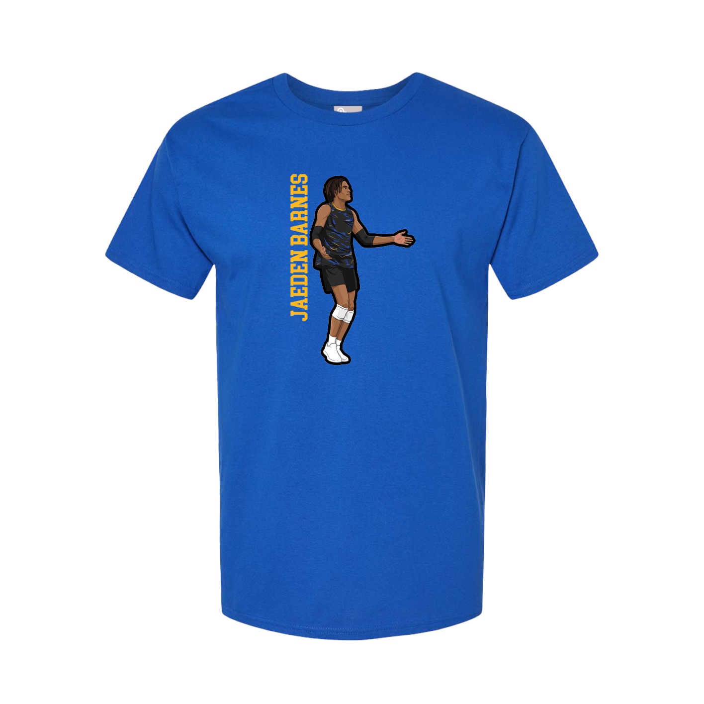 Tee — Name Vertical in Royal