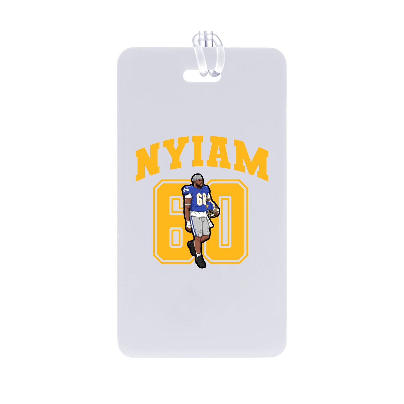 Bag Tag — Number in Classic