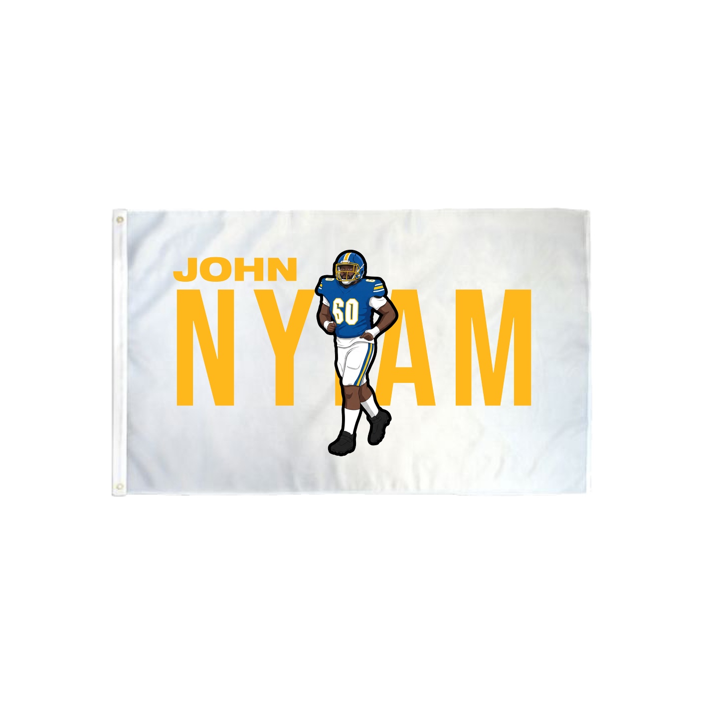 3x5 Flag — Player Name in Classic