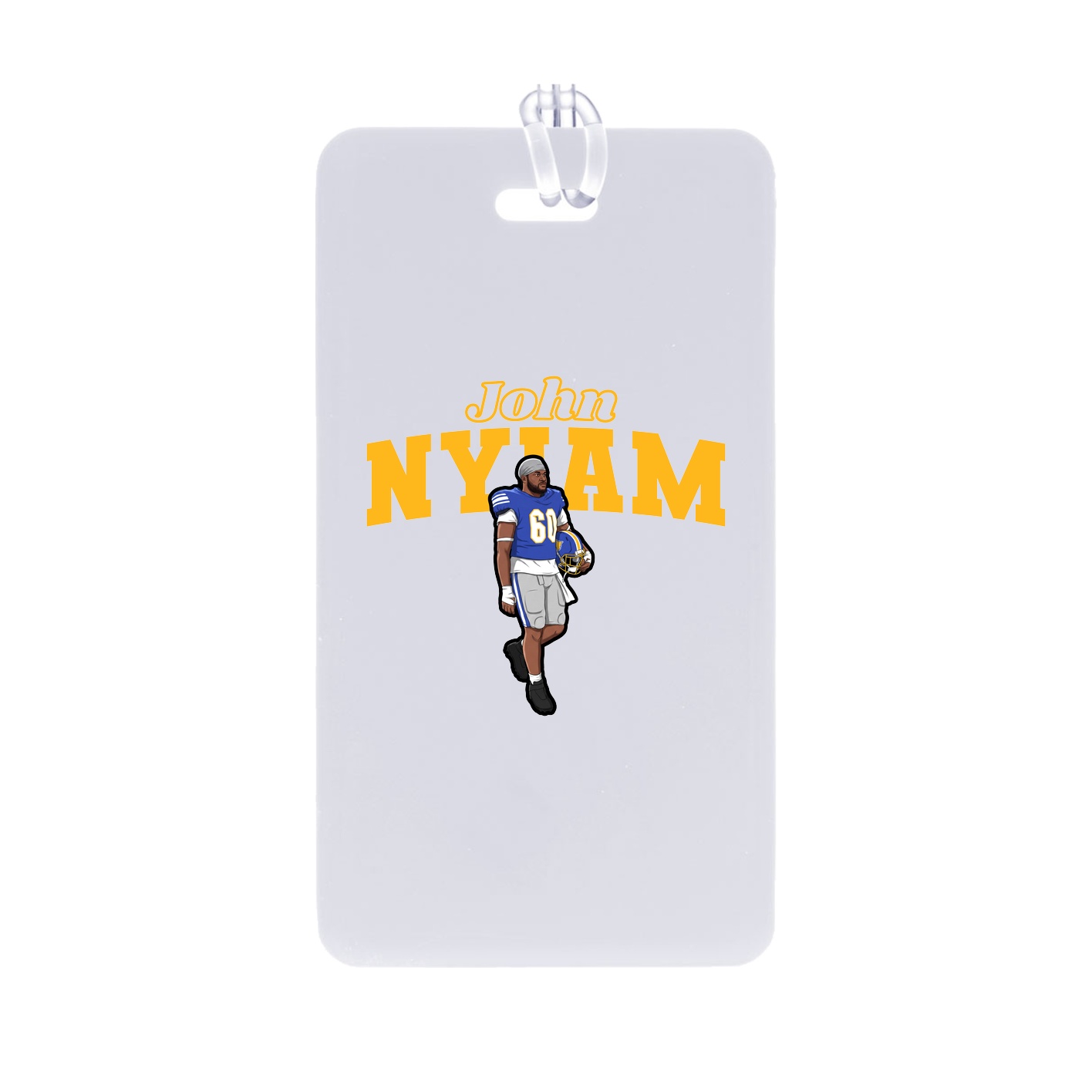 Bag Tag — Name Arch in Classic