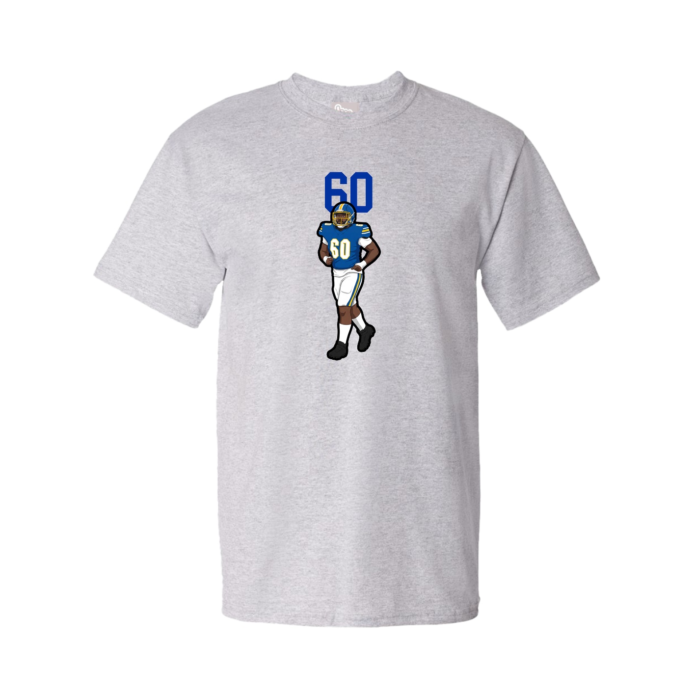 Tee — Number Top in Grey