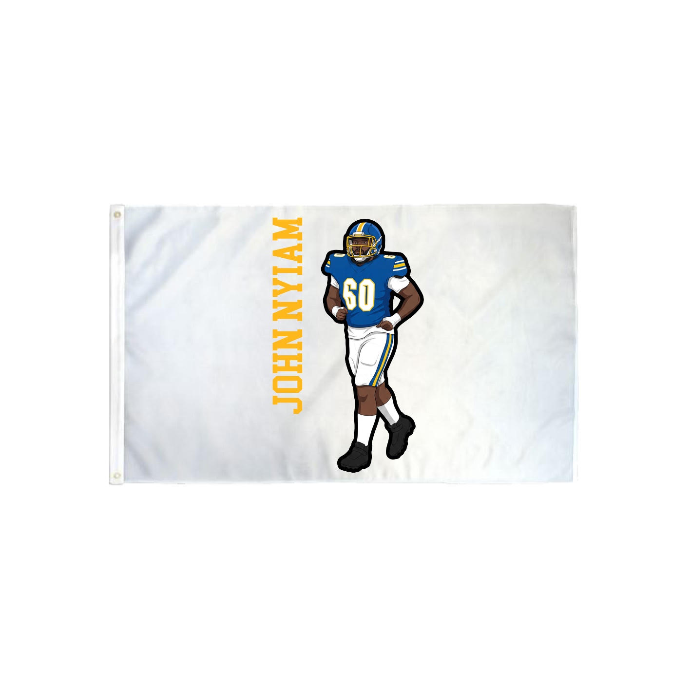 3x5 Flag — Name Vertical in Classic
