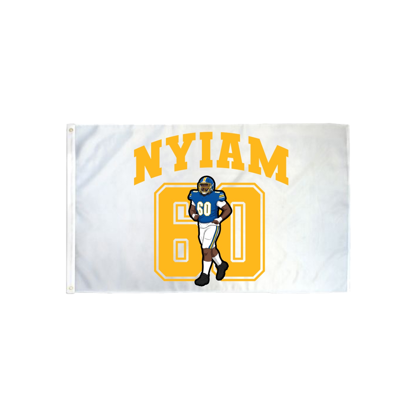 3x5 Flag — Number in Classic