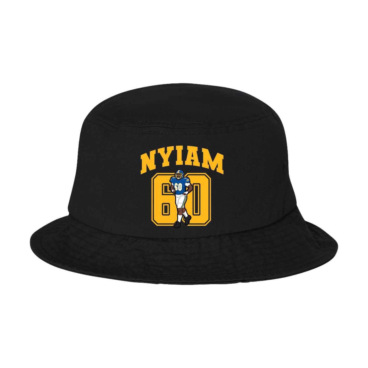 Bucket Cap — Number in Black