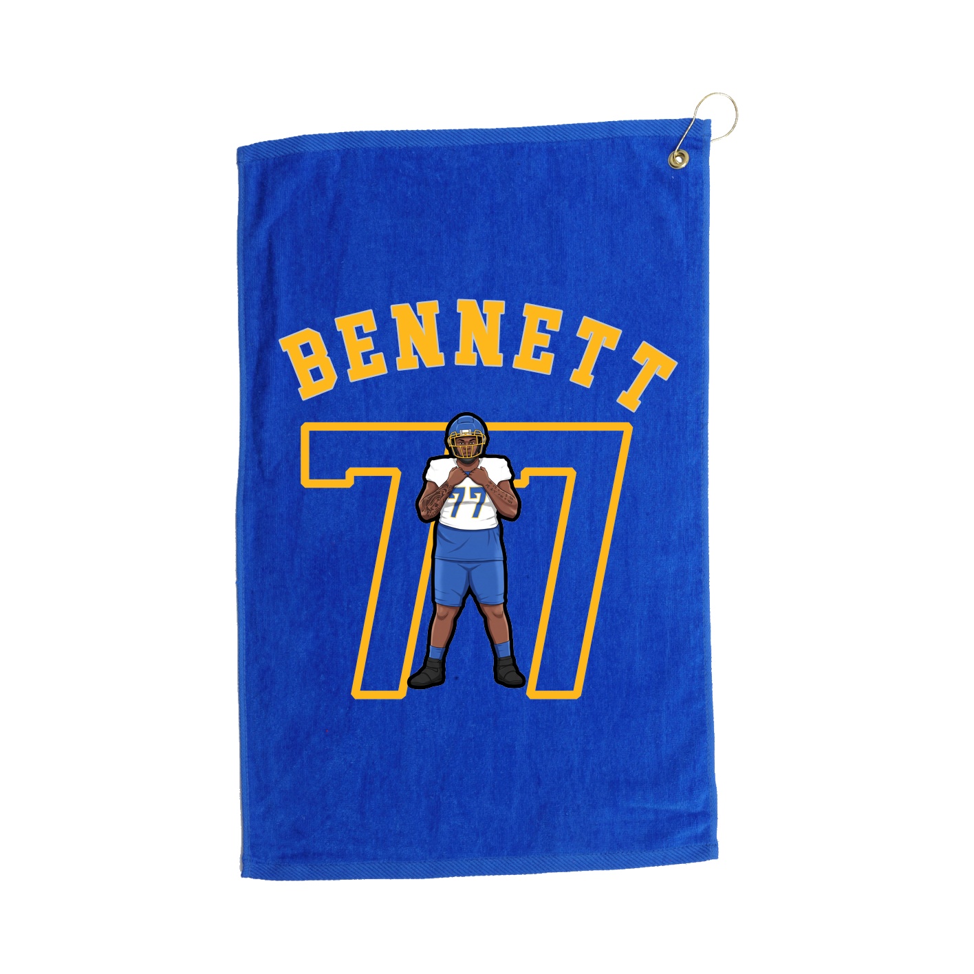 Golf Towel — Shirsey Arch in Royal
