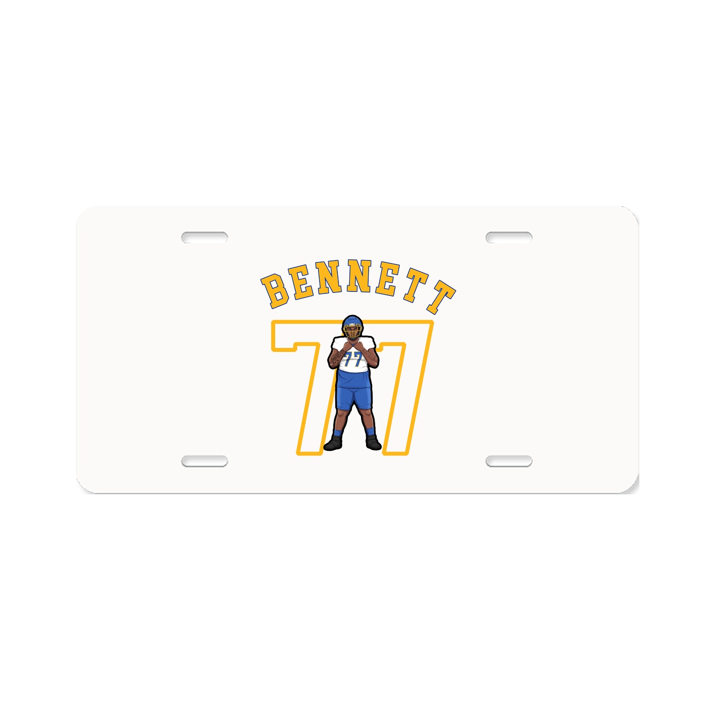 License Plate — Shirsey Arch in Classic