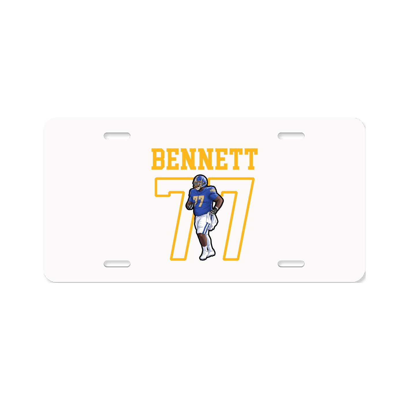 License Plate — Shirsey in Classic