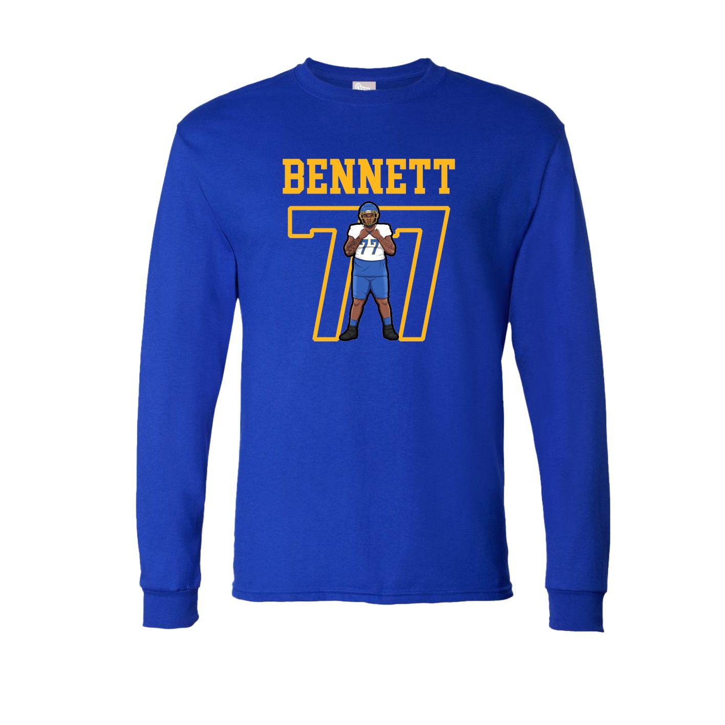 Long Sleeve Tee — Shirsey in Royal